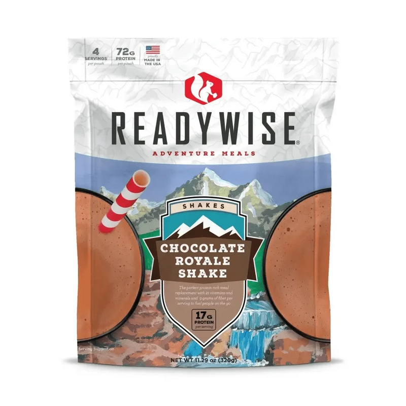 Readywise 6 CT Case Chocolate Royale Shake - Camping