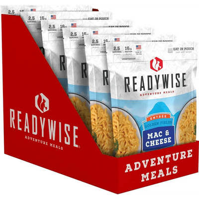 Readywise 6 CT Case Golden Fields Mac & Cheese - Camping