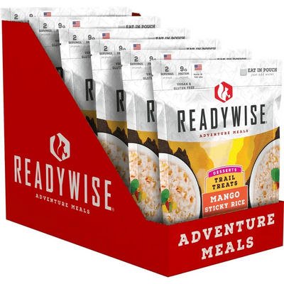 Readywise 6 CT Case Trail Treats Mango Sticky Rice.