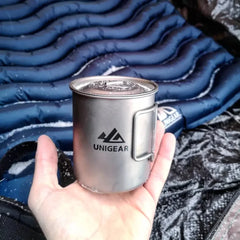 100% Titanium Camping Cup 450ml - Camping