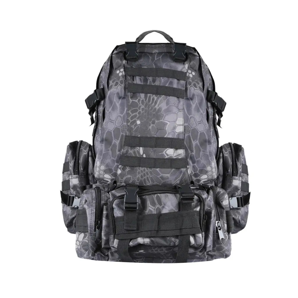 EXPLORER Black Tactical 3 Day Military Tactical Combat Assault Pack Molle  Bug Out Bag 17 Inch Backpack for Outdoor Hiking Camping Trekking Hunting -  Explorer Bags