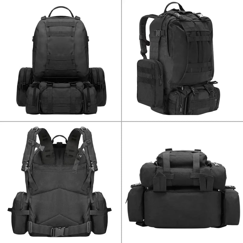 Load image into Gallery viewer, 56L Military Tactical Backpack Rucksacks Army Assault Pack
