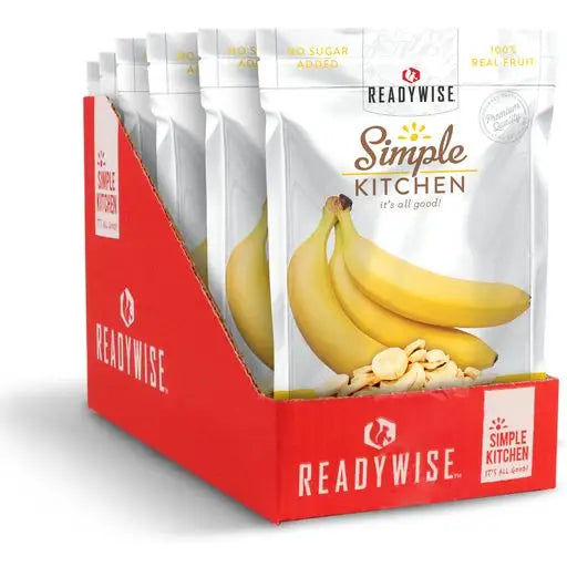 Load image into Gallery viewer, 6 CT Case Simple Kitchen Bananas - Survival Food - Long Term
