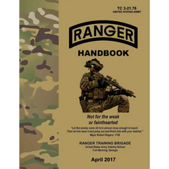 Army Ranger Handbook TC 3-21.76 -2017 Download - Books army