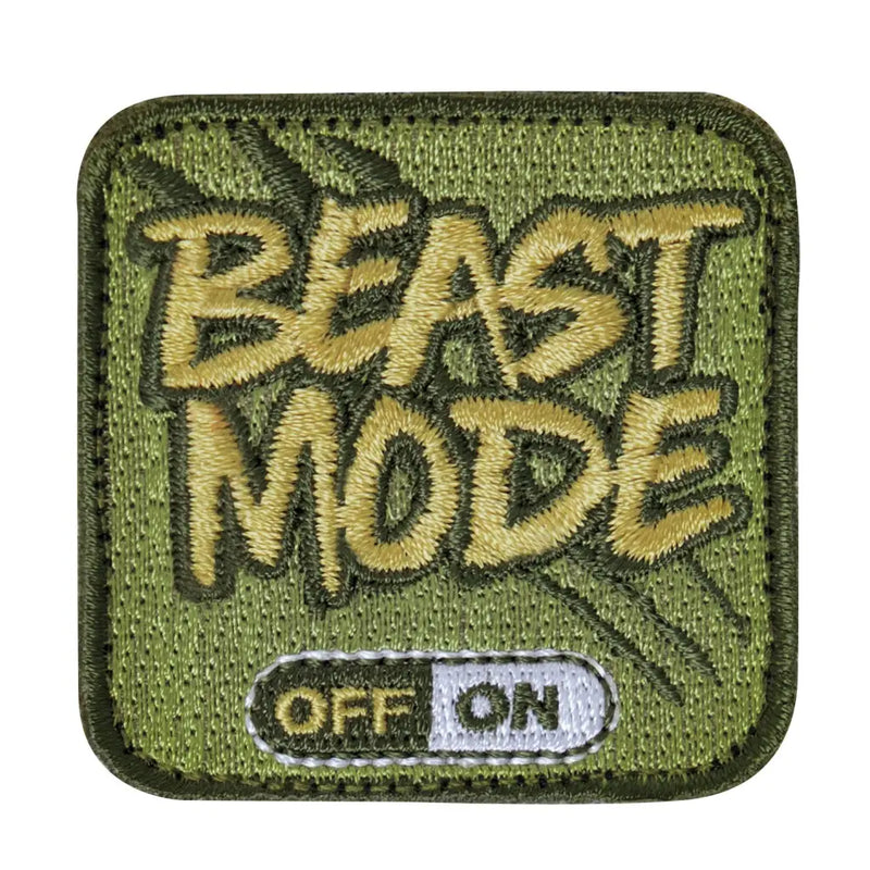 Beast Mode Patch With Hook Back - Military Patches Military