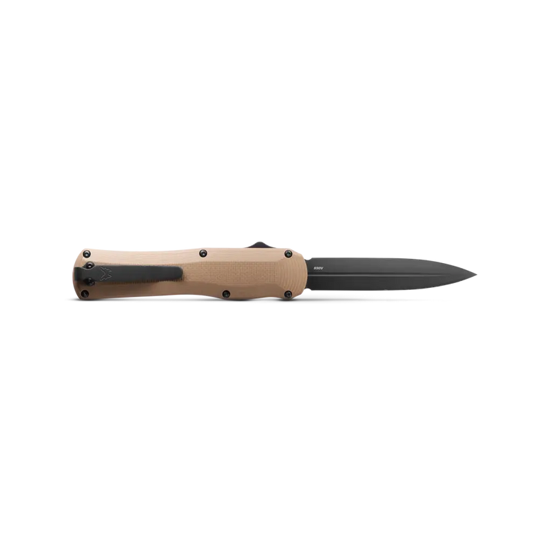 Load image into Gallery viewer, Benchmade Autocrat D/A OTF Automatic Knife Tan G-10 (3.71
