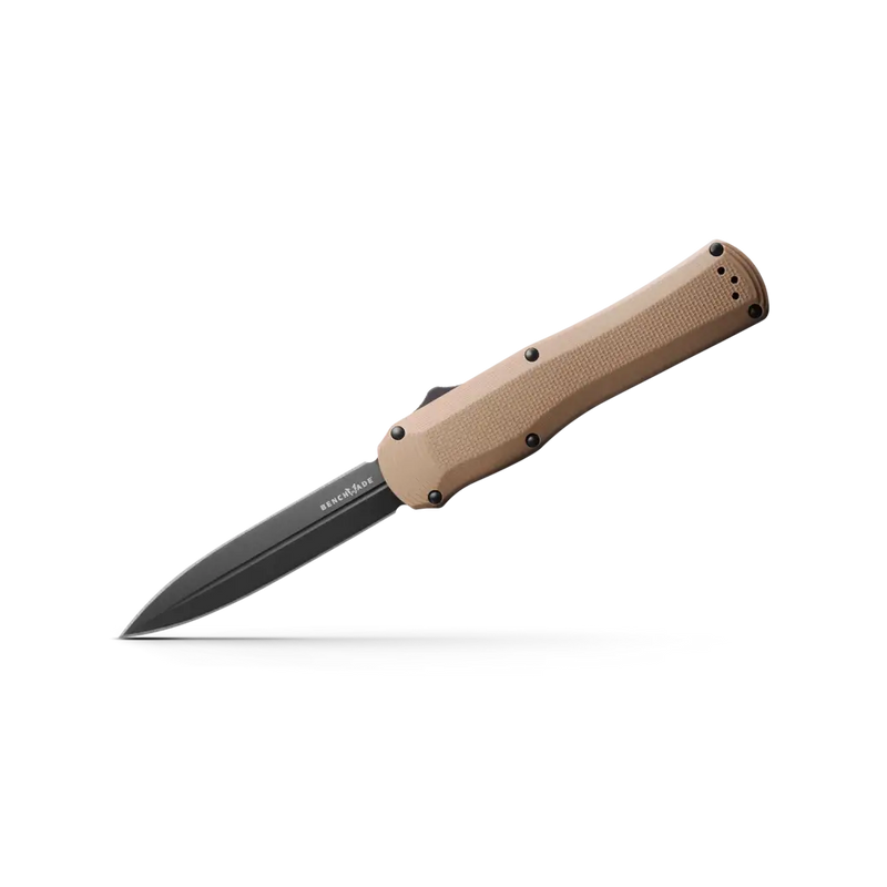 Load image into Gallery viewer, Benchmade Autocrat D/A OTF Automatic Knife Tan G-10 (3.71
