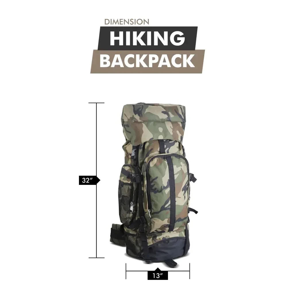 Camouflage 30 Hiking/Camping Water-Resistant Mountaineer’s
