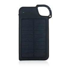 Clip-on Solar Charger For Your Smartphone 4050 mAh - black -