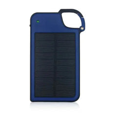 Clip-on Solar Charger For Your Smartphone 4050 mAh - Blue -