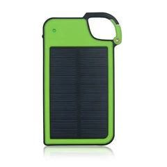 Clip-on Solar Charger For Your Smartphone 4050 mAh - Green -