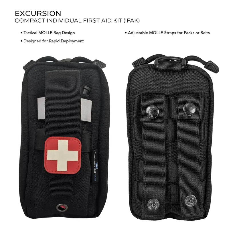 Load image into Gallery viewer, Field First Aid Kit (IFAK) | 44 Piece | Compact Personal
