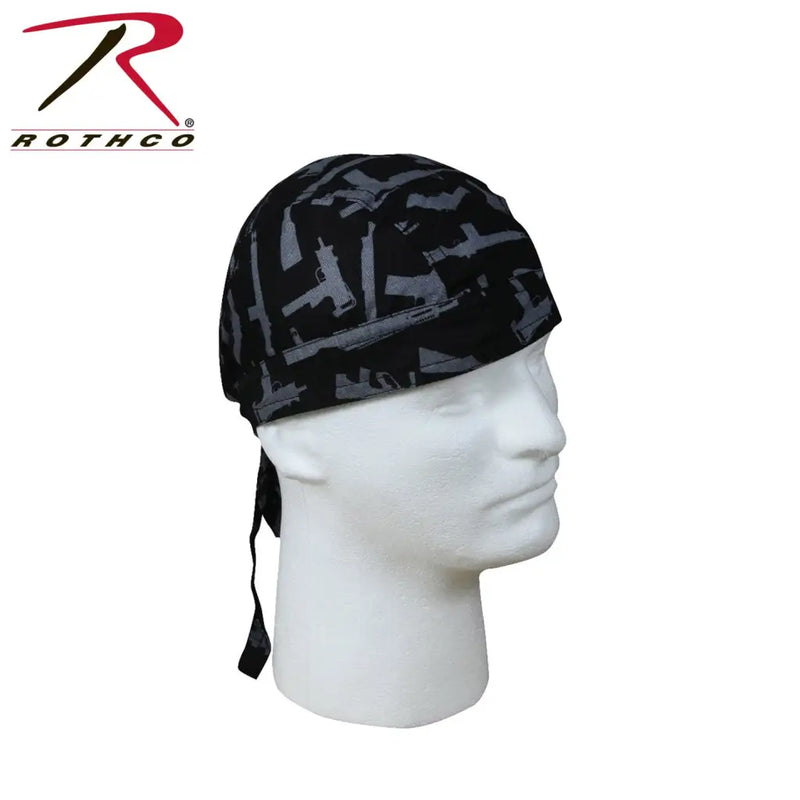 Gun Pattern Headwrap - Bandanas & Face Coverings Bandanas &