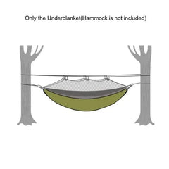 Insulated Hammock Durable Waterproof Nylon w/ Underquilt -