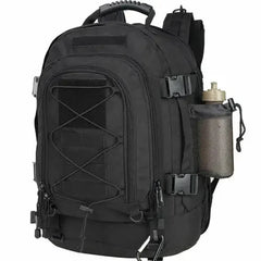 Large Capacity Waterproof Camping Outdoor Backpack - Black -