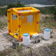 MIRA Safety DS-1 Portable Decontamination Shower - Gas