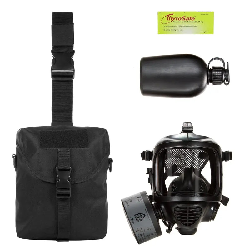 MIRA Safety Military Gas Mask & Nuclear Survival Kit - Gas