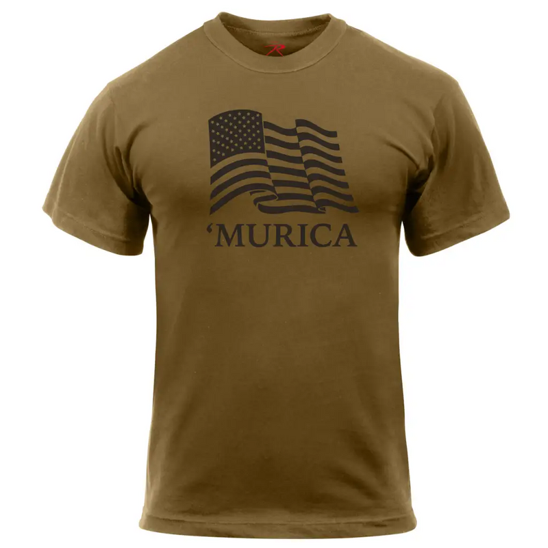 ’Murica US Flag T-Shirt - Graphic Print T-Shirt Graphic