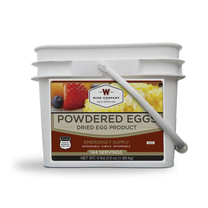 Powdered Eggs - In a Bucket - 144 Total Servings - 05-516 -