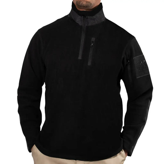 Quarter Zip Fleece Pullover - Liners & Fleece Jackets Liners