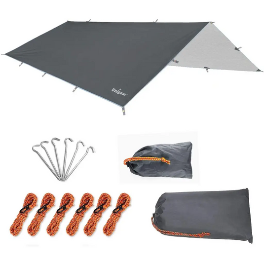 Rainproof Camping Tarp Shelter - Sports & Outdoors
