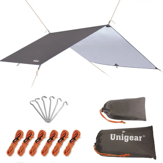 Rainproof Camping Tarp Shelter - Sports & Outdoors
