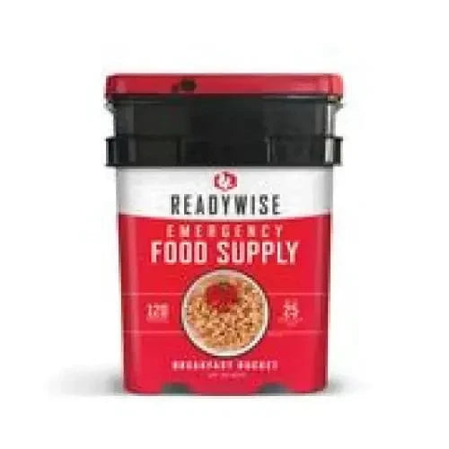 Readywise 120 Serving Breakfast Only Grab and Go Bucket -