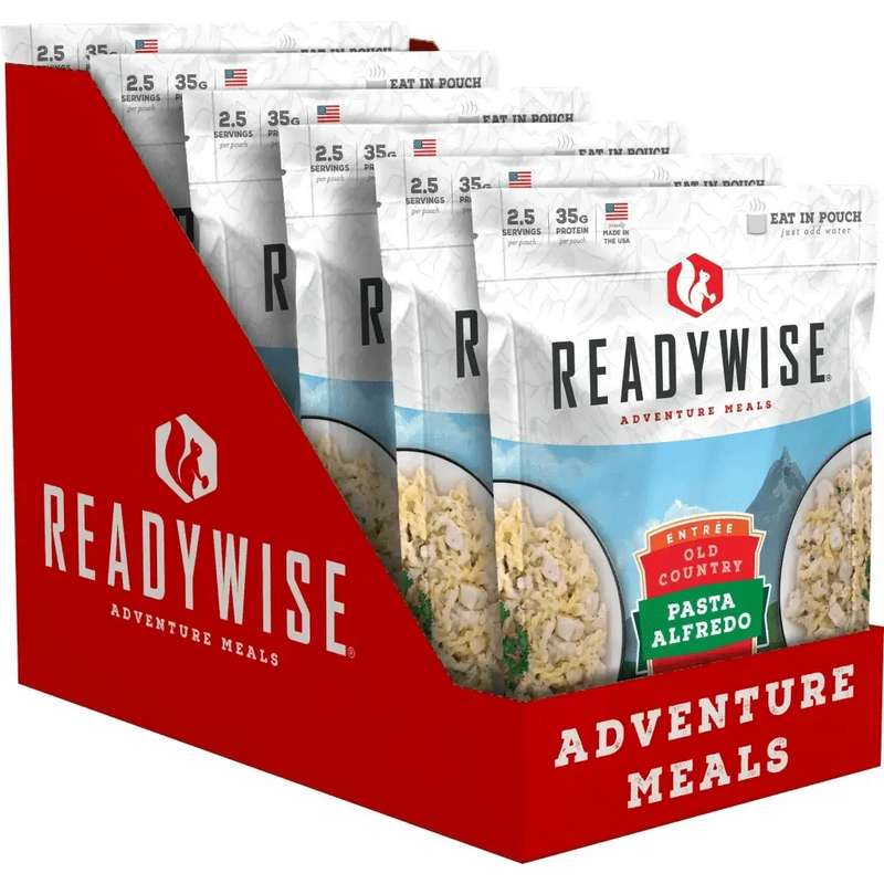 Readywise 6 CT Case Old Country Pasta Alfredo with Chicken.