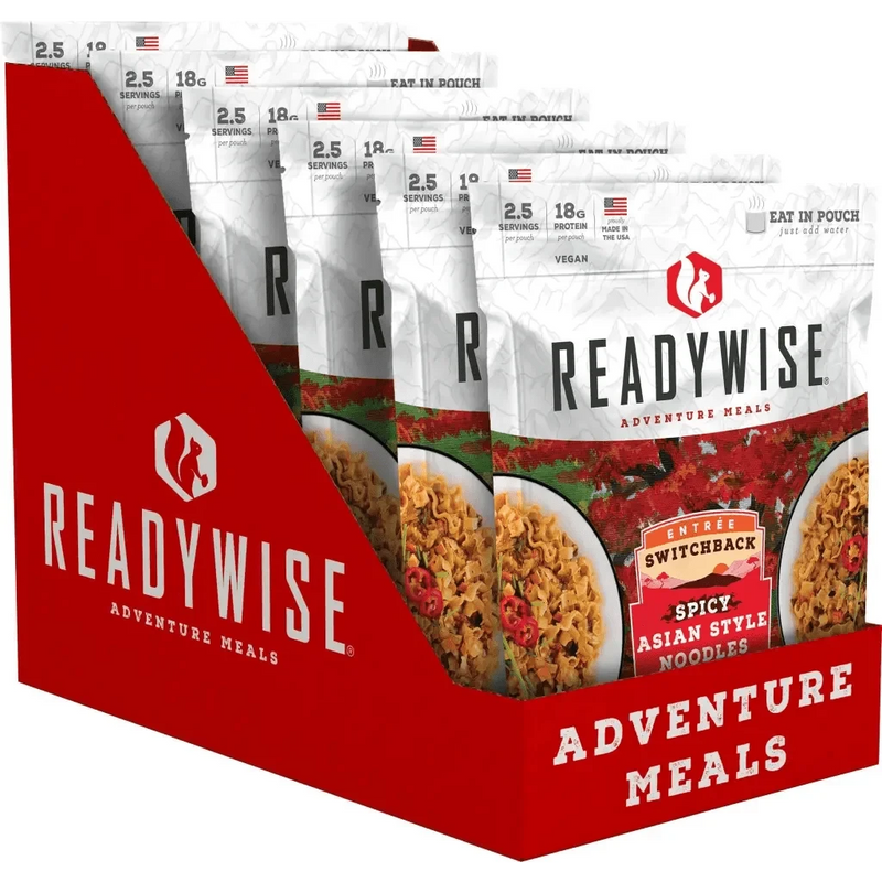 Readywise 6 CT Case Switchback Spicy Asian Style Noodles.