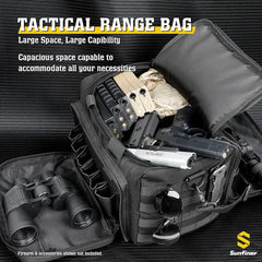 Sunfiner Multi-Function Tactical Range Bag with Magazine