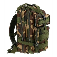 Tactical Military 25L Molle Backpack - Camouflage -