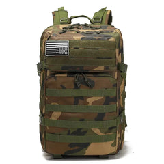 Tactical Military 45L Molle Rucksack Backpack - Activewear