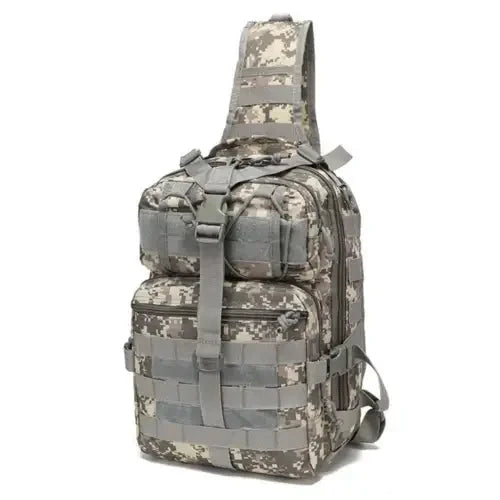 Tactical Military Medium Sling Range Bag - ACU Camouflage -