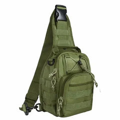 Tactical Military Sling Shoulder Bag - Army Green -