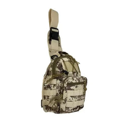 Tactical Military Sling Shoulder Bag - Desert ACU -