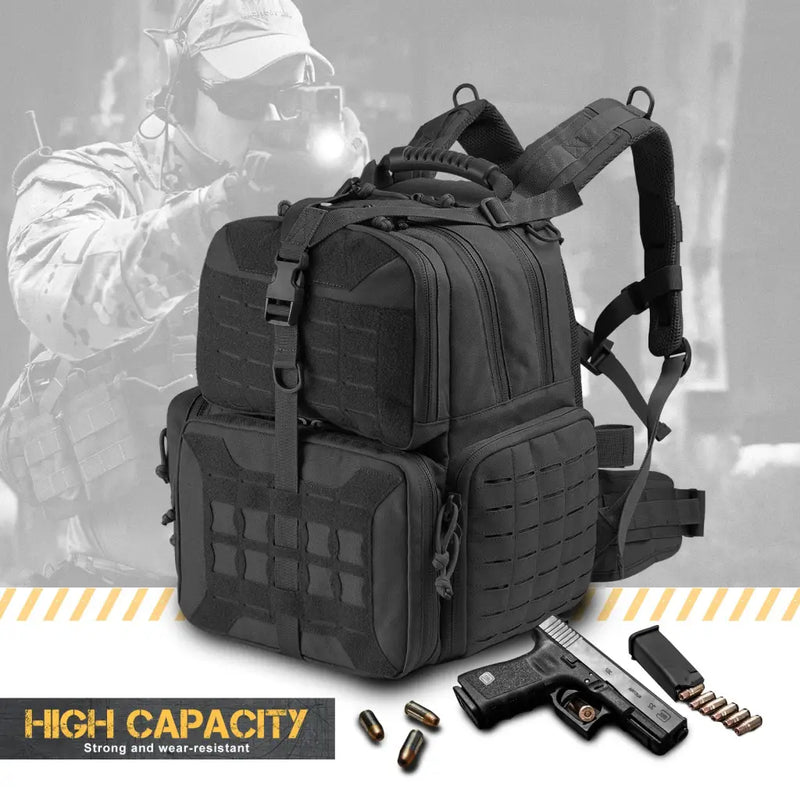 Load image into Gallery viewer, Tactical Range Pistol Backpack
