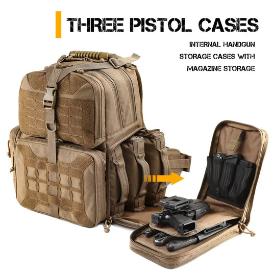 Tactical Range Pistol Backpack