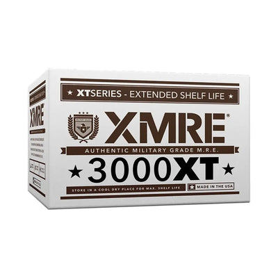 XMRE 3000XT 24HR MRE Meals Ready to Eat – CASE OF 6 MEALS