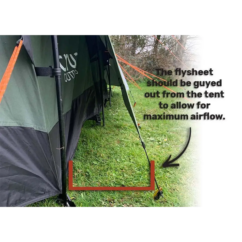 Load image into Gallery viewer, Crua Tri Double-Sided Reflective Flysheet - Camping
